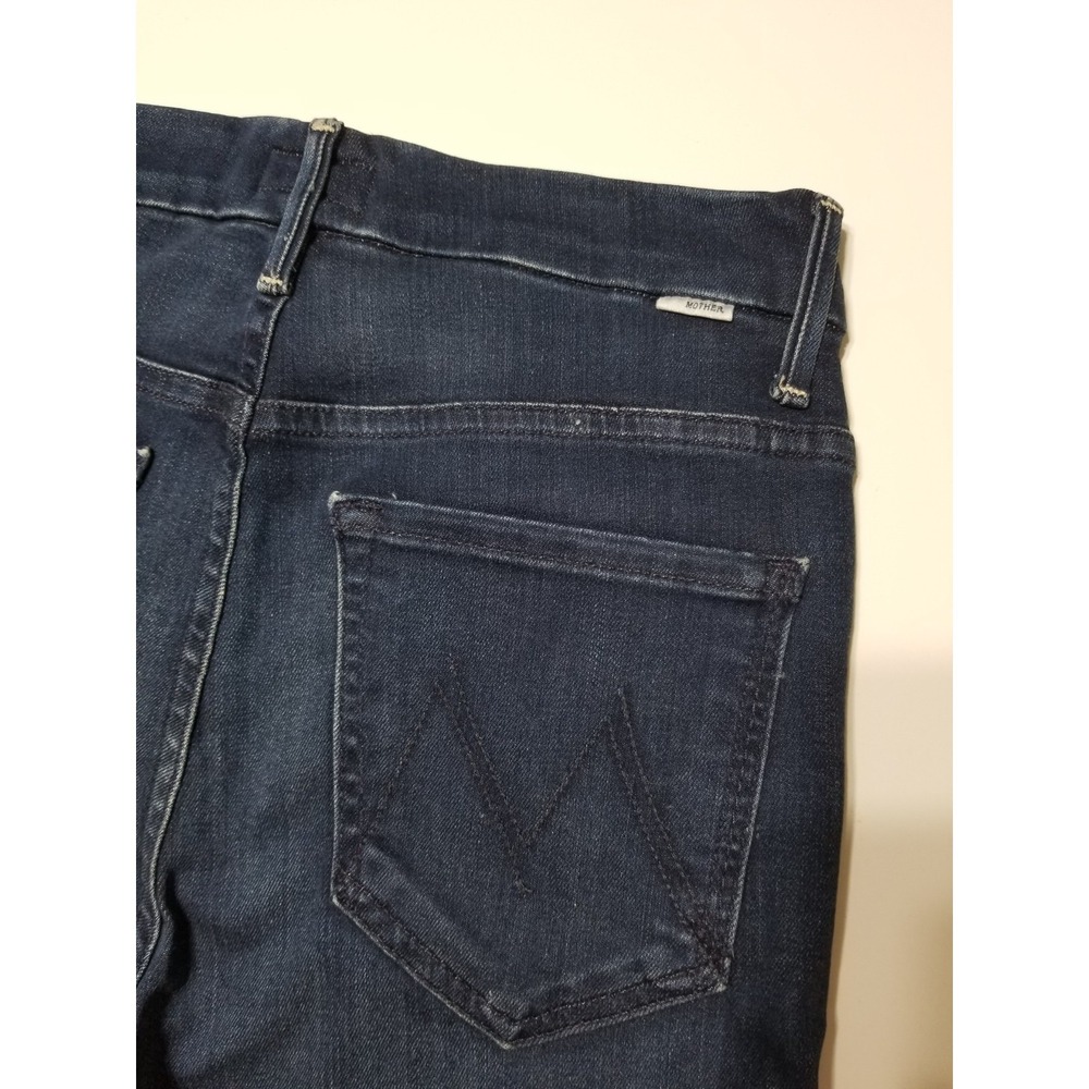 Mother Denim High Waist Looker Ankle Fray Skinny Tongue In Chic NWT 24, 26 $228 - Picture 11 of 16